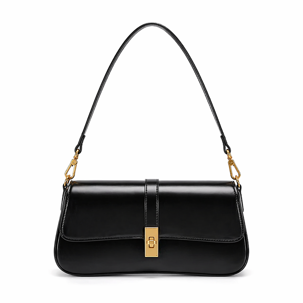 Vivela - Retro Genuine Leather Shoulder Bags Velora Ashen