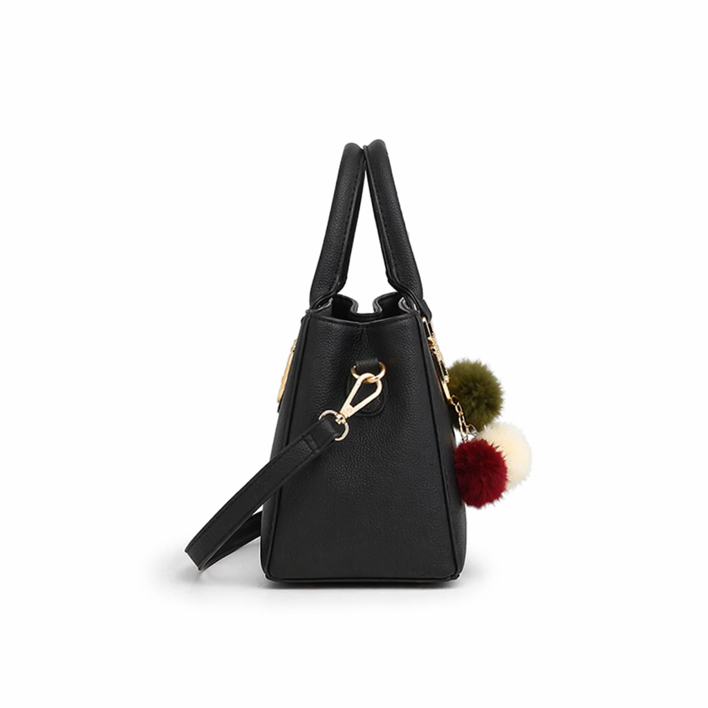 Vivela - Plutonium Leather Bag Orabella Noir