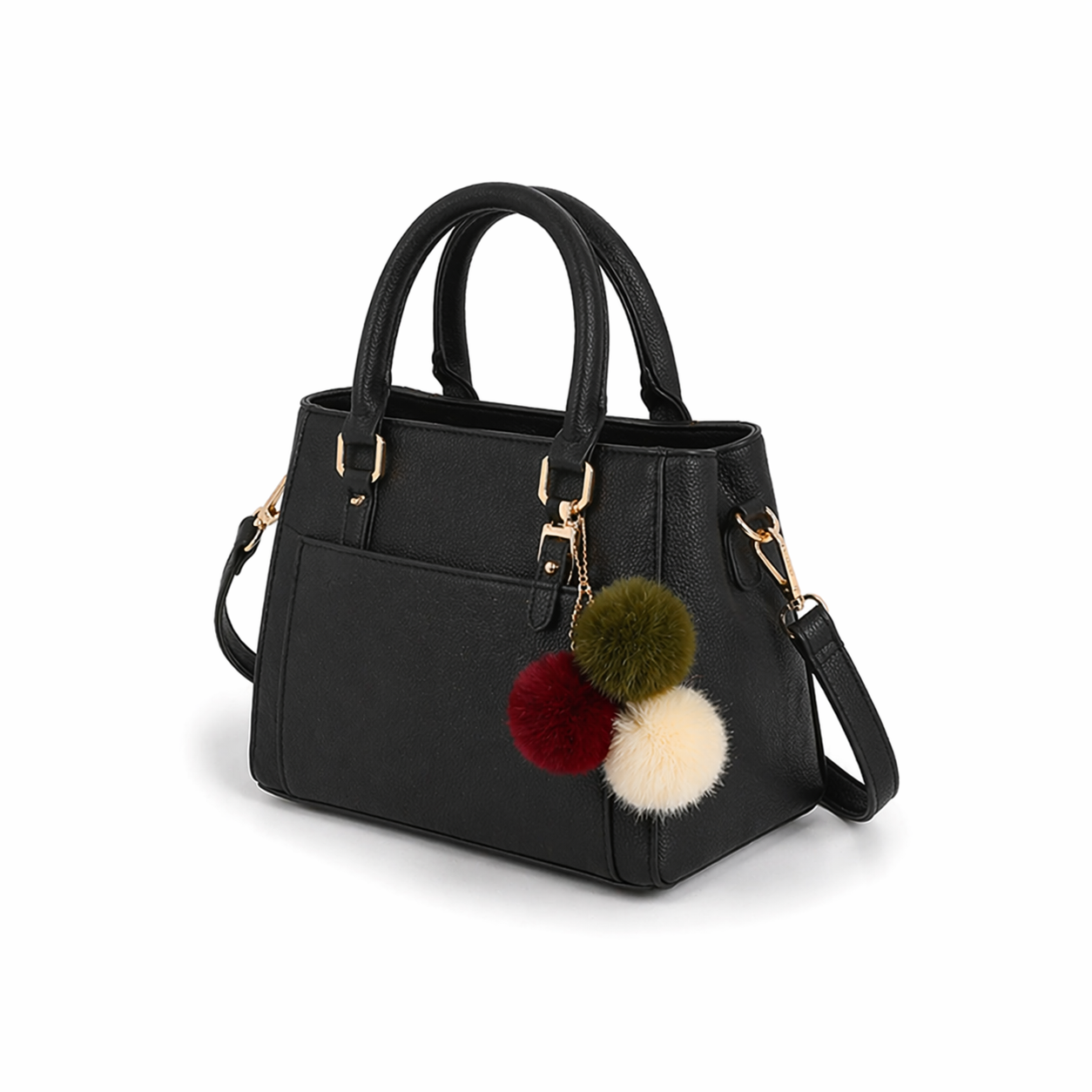 Vivela - Plutonium Leather Bag Orabella Noir