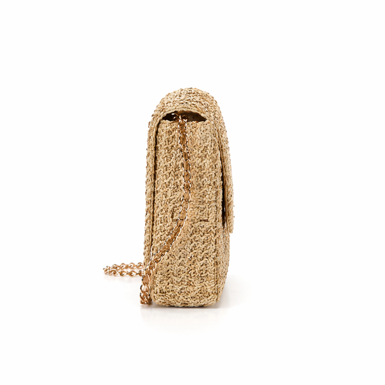 Vivela - Handwoven Straw Shoulder Bag Solara Vienne