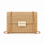 Vivela - Handwoven Straw Shoulder Bag Solara Vienne