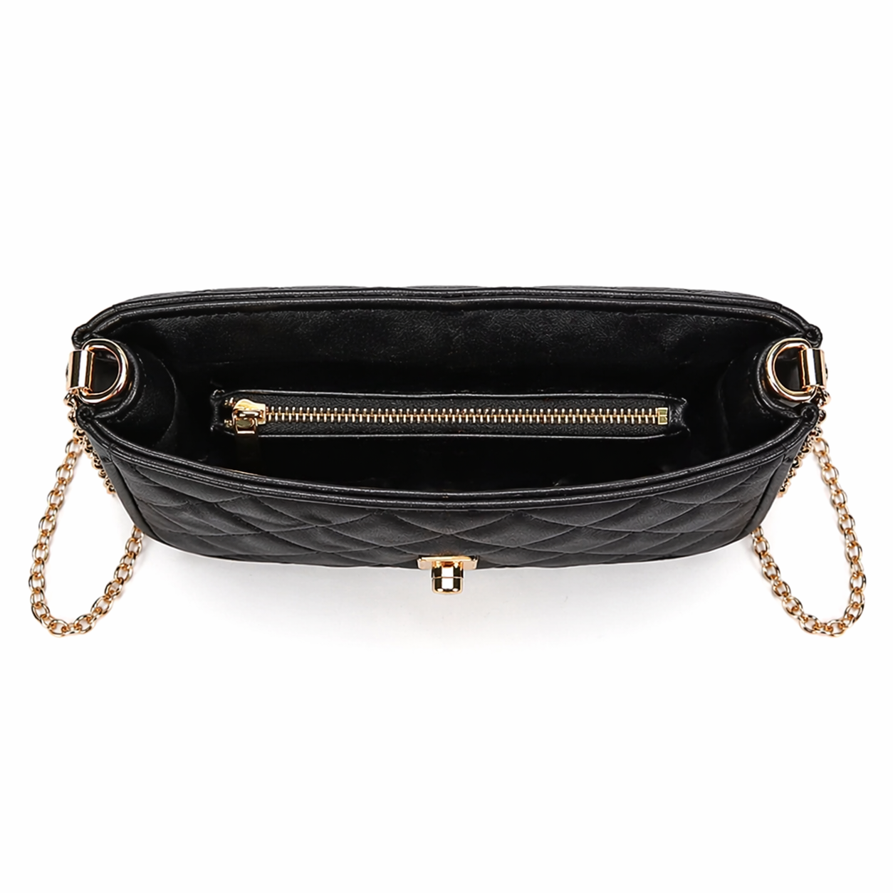 Vivela - Diamond Quilted Small Square Shoulder Bag Virelle Céleste