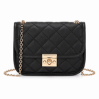 Vivela - Diamond Quilted Small Square Shoulder Bag Virelle Céleste