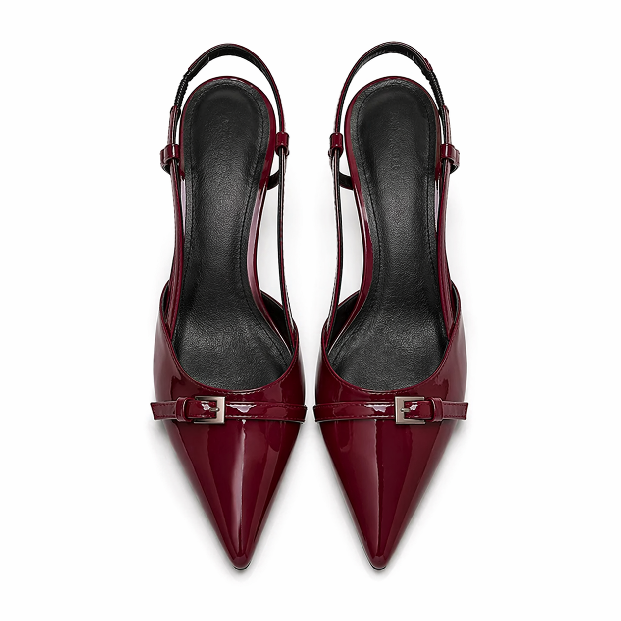 Vivela - Retro Mid Heels Velvet Nocturne