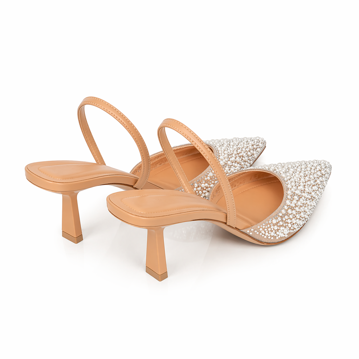 Vivela - Pearl High Heels Celestial Aura