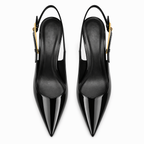 Vivela - Patent Leather Pointed Stiletto Heels Nomad Horizon