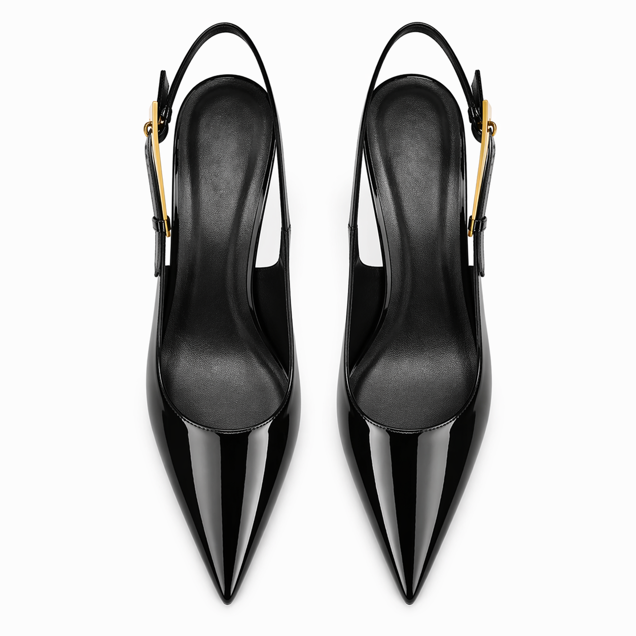 Vivela - Patent Leather Pointed Stiletto Heels Nomad Horizon