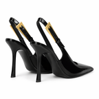 Vivela - Patent Leather Pointed Stiletto Heels Nomad Horizon