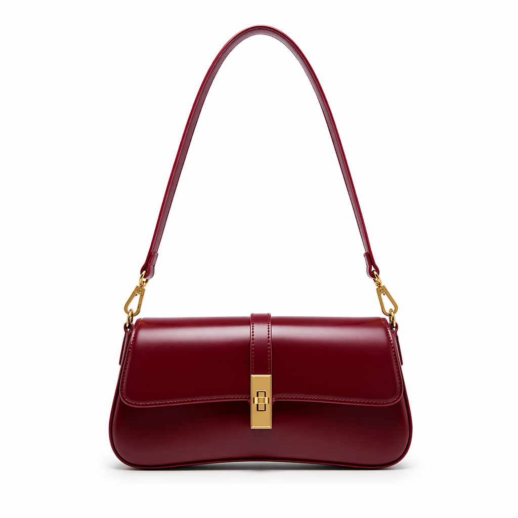 Vivela - Retro Genuine Leather Shoulder Bags Velora Ashen